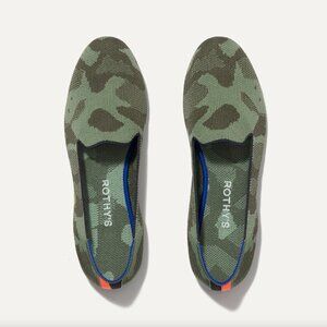 Rothy's Olive Camo The Loafer - size 6